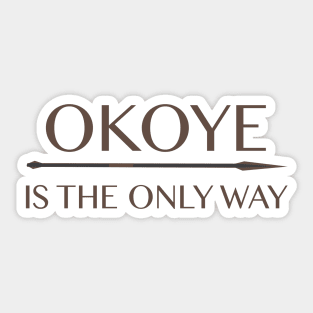 Okoye Sticker